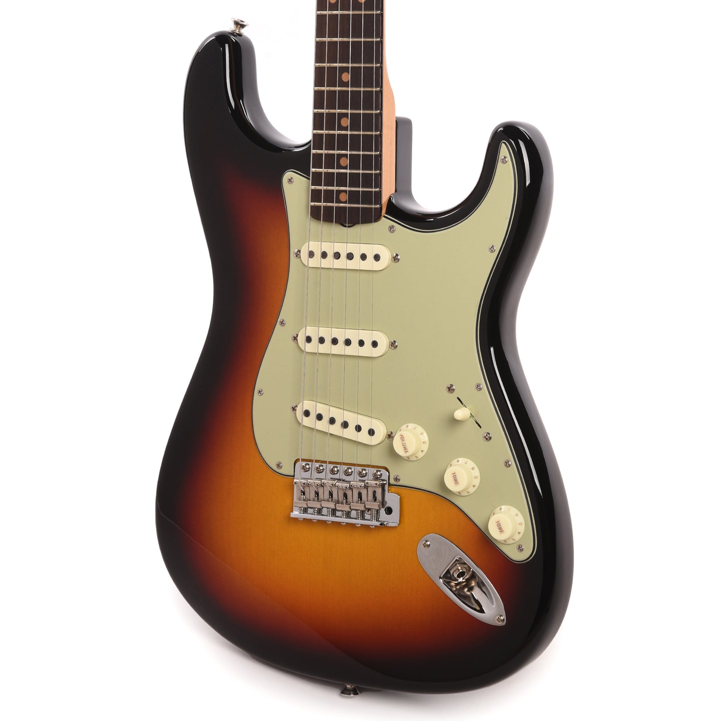 Fender Custom Shop Limited Edition 1964 L-Series Stratocaster Time Capsule Bleached 3-Color Sunburst Electric Guitars / Solid Body