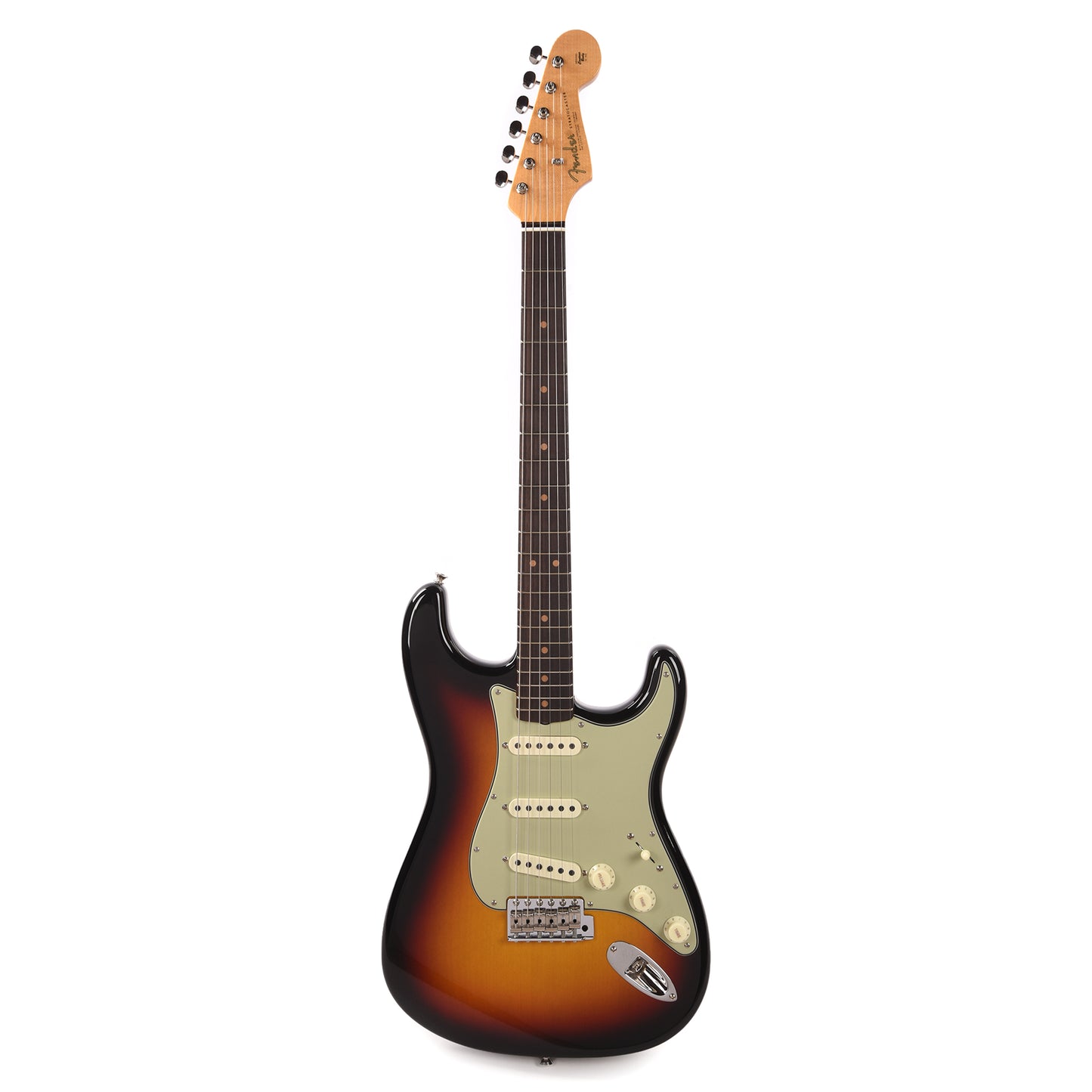 Fender Custom Shop Limited Edition 1964 L-Series Stratocaster Time Capsule Bleached 3-Color Sunburst Electric Guitars / Solid Body