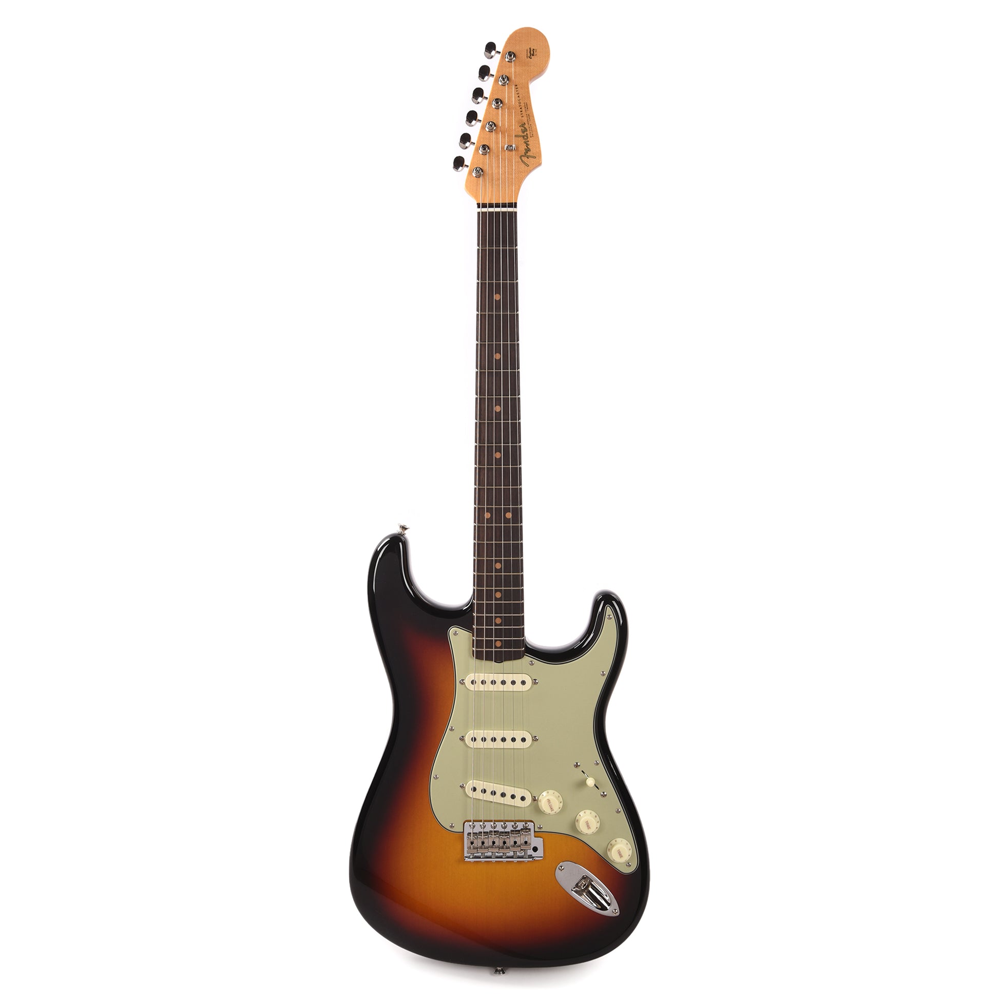 Fender Custom Shop Limited Edition 1964 L-Series Stratocaster Time Capsule Bleached 3-Color Sunburst Electric Guitars / Solid Body