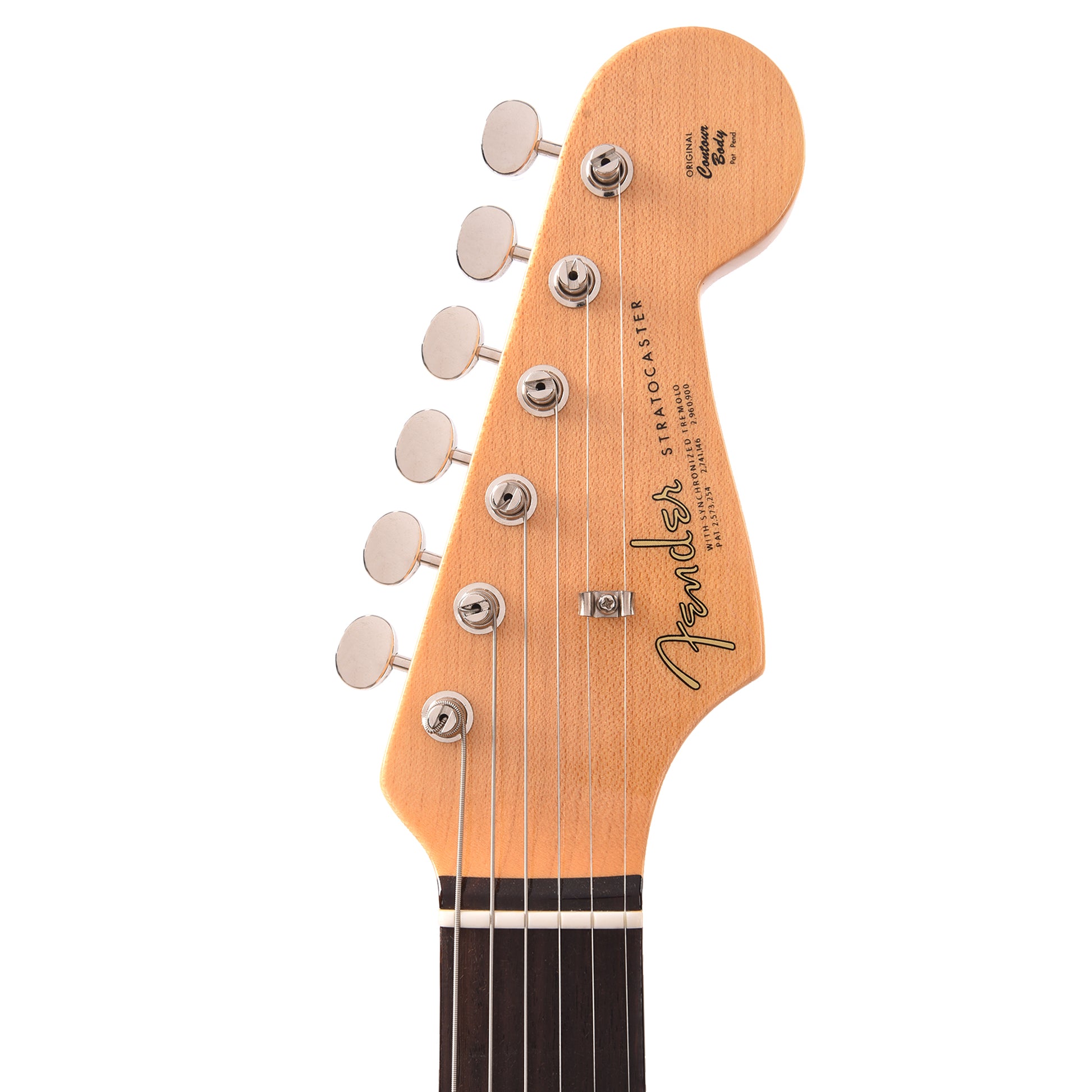 Fender Custom Shop Limited Edition 1964 L-Series Stratocaster Time Capsule Bleached 3-Color Sunburst Electric Guitars / Solid Body