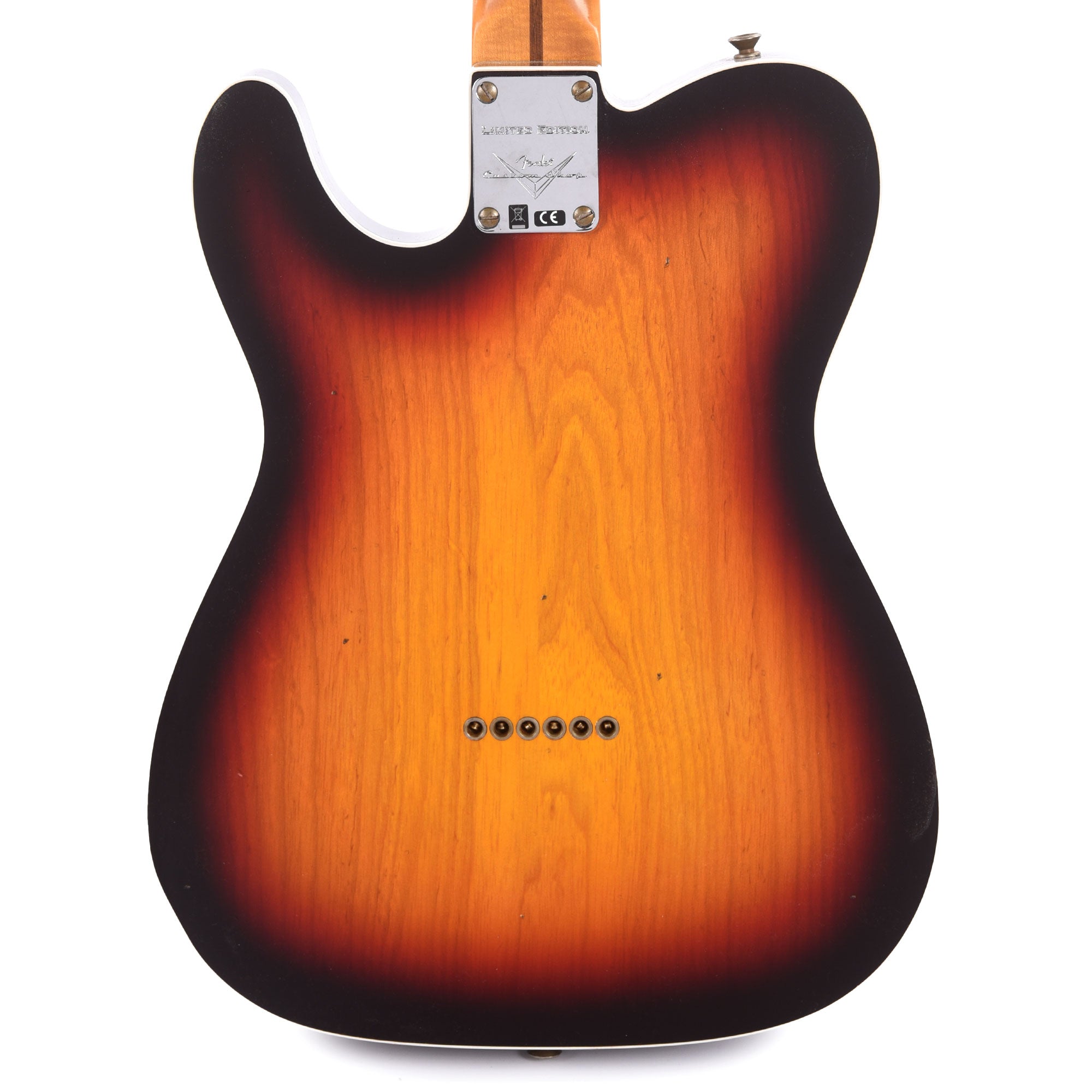 Fender Custom Shop Limited Edition '50s Twisted Tele Custom Journeyman Relic Chocolate 3-Color Sunburst Electric Guitars / Solid Body
