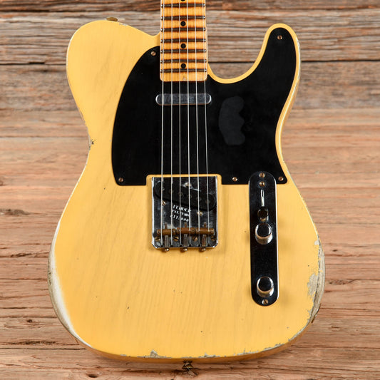 Fender Custom Shop Limited Edition '51 Telecaster Relic Aged Nocaster Blonde 2021 Electric Guitars / Solid Body