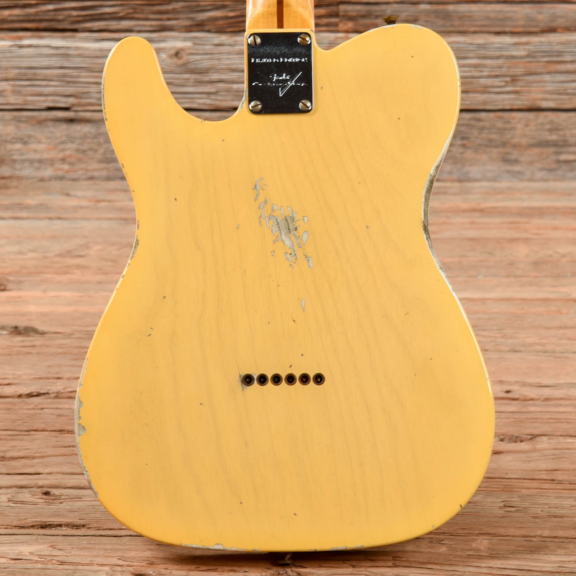 Fender Custom Shop Limited Edition '51 Telecaster Relic Aged Nocaster Blonde 2021 Electric Guitars / Solid Body