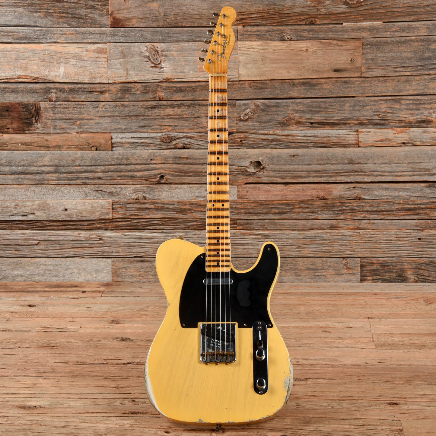 Fender Custom Shop Limited Edition '51 Telecaster Relic Aged Nocaster Blonde 2021 Electric Guitars / Solid Body