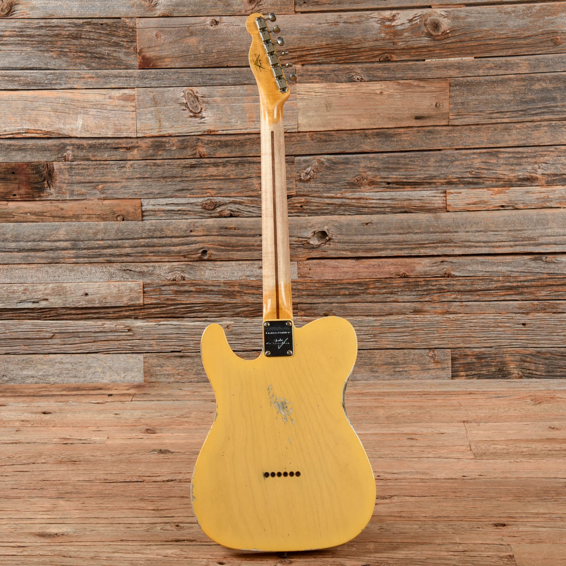Fender Custom Shop Limited Edition '51 Telecaster Relic Aged Nocaster Blonde 2021 Electric Guitars / Solid Body