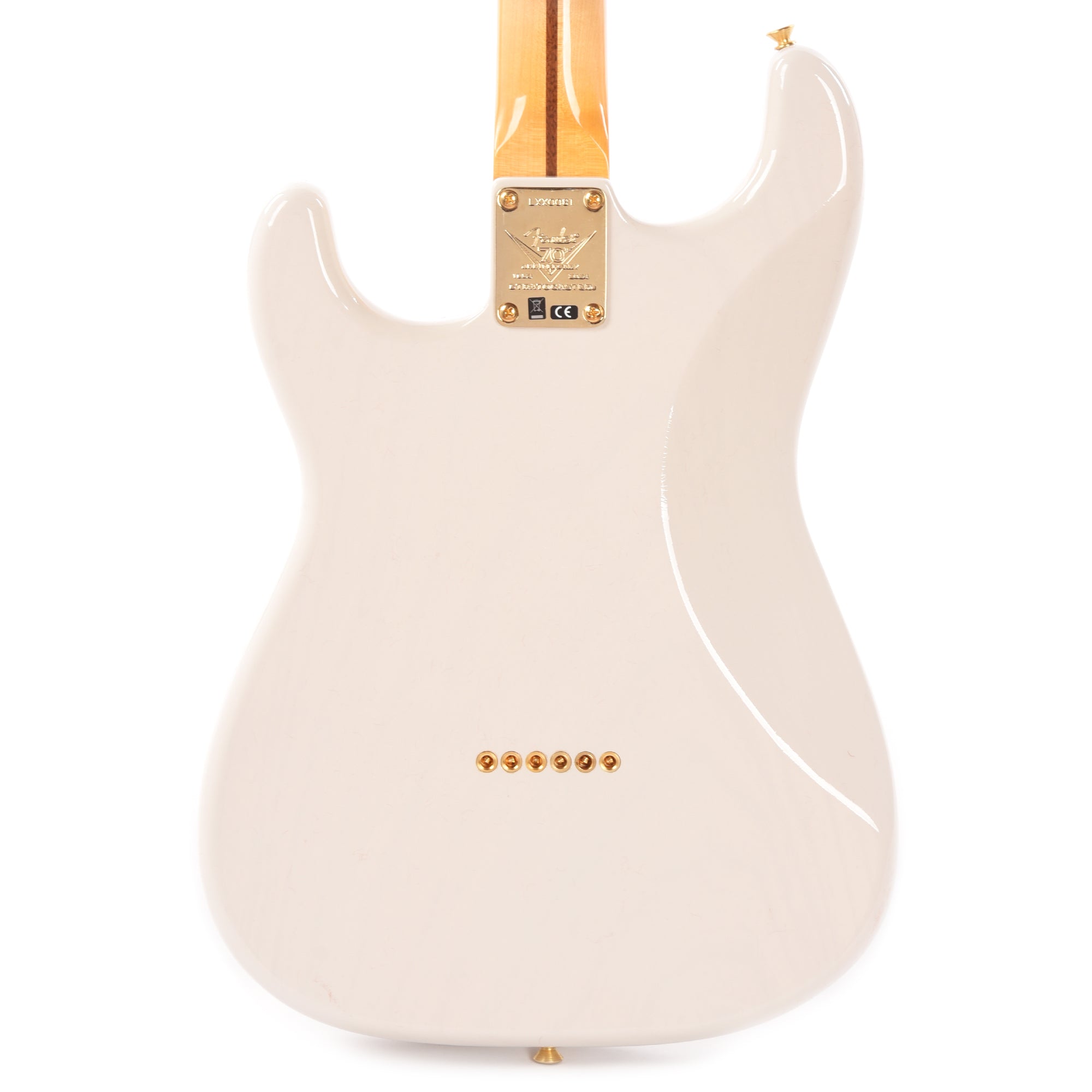 Fender Custom Shop Limited Edition '54 Hardtail Stratocaster Deluxe Closet Classic with Gold Hardware Dirty White Blonde Electric Guitars / Solid Body