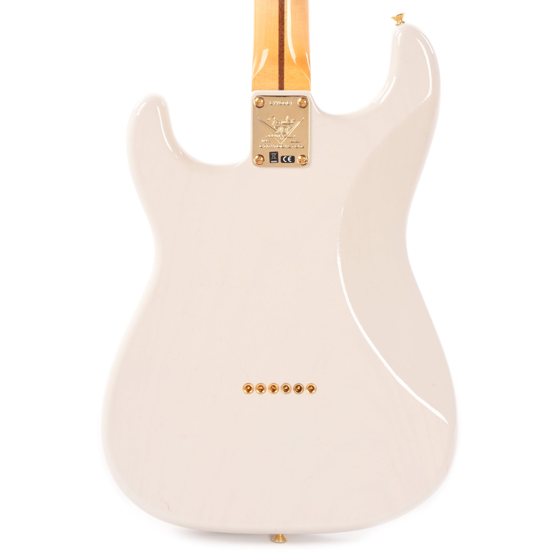 Fender Custom Shop Limited Edition '54 Hardtail Stratocaster Deluxe Closet Classic with Gold Hardware Dirty White Blonde Electric Guitars / Solid Body
