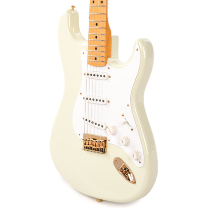 Fender Custom Shop Limited Edition '54 Hardtail Stratocaster Deluxe Closet Classic with Gold Hardware India Ivory Electric Guitars / Solid Body