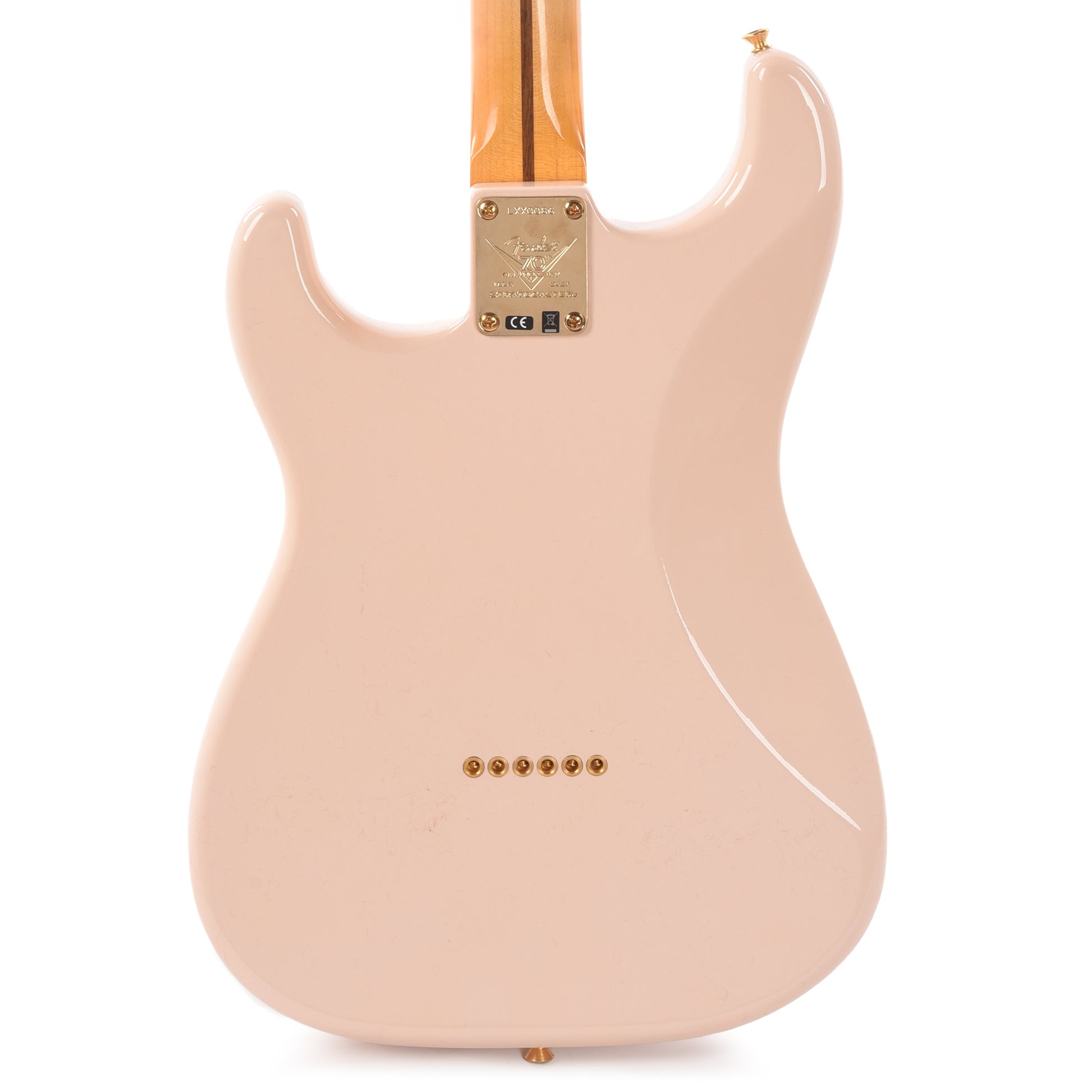 Fender Custom Shop Limited Edition '54 Hardtail Stratocaster Deluxe Closet Classic with Gold Hardware Super/Super Faded Aged Shell Pink Electric Guitars / Solid Body