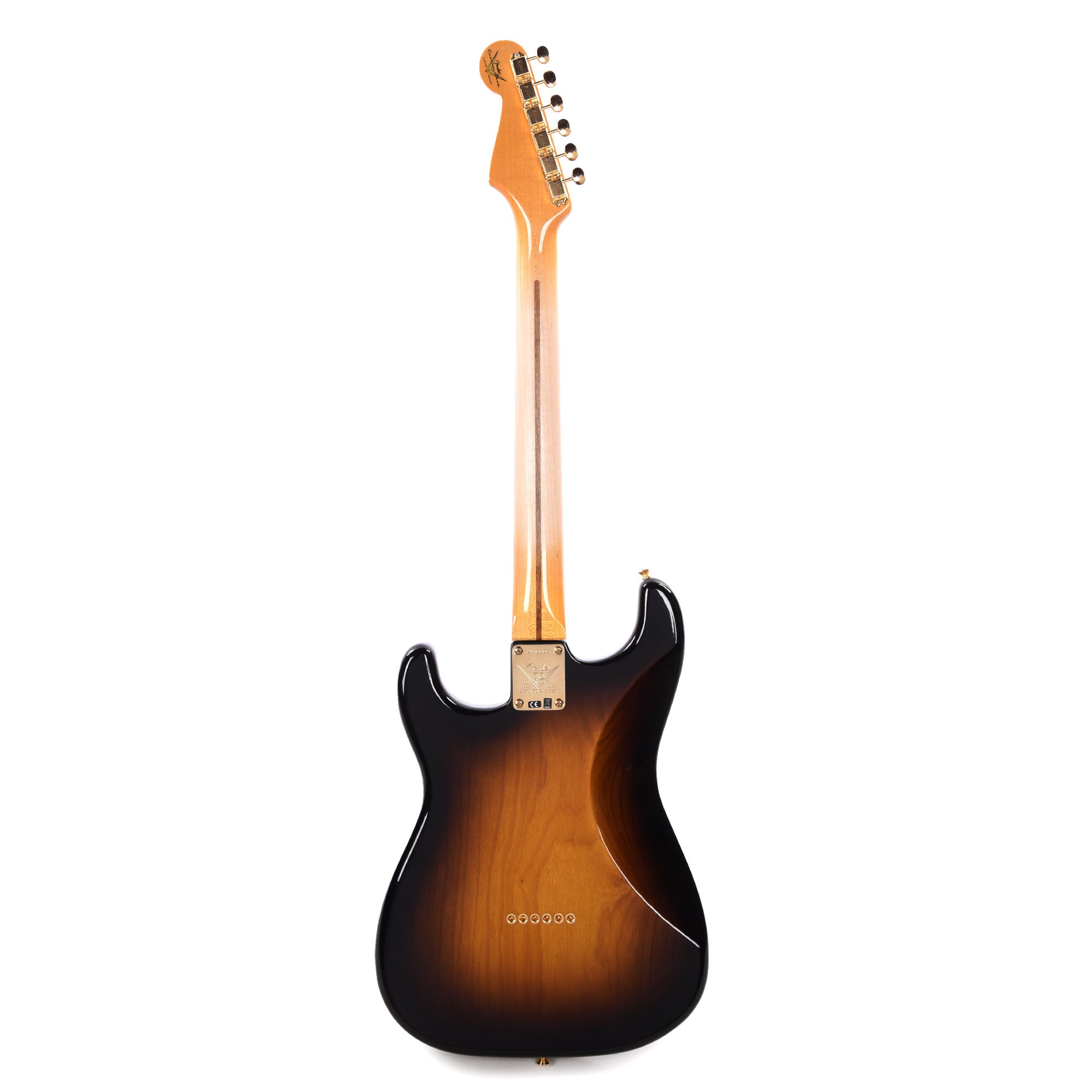 Fender Custom Shop Limited Edition '54 Hardtail Stratocaster Deluxe Closet Classic with Gold Hardware Wide-Fade 2-Color Sunburst Electric Guitars / Solid Body