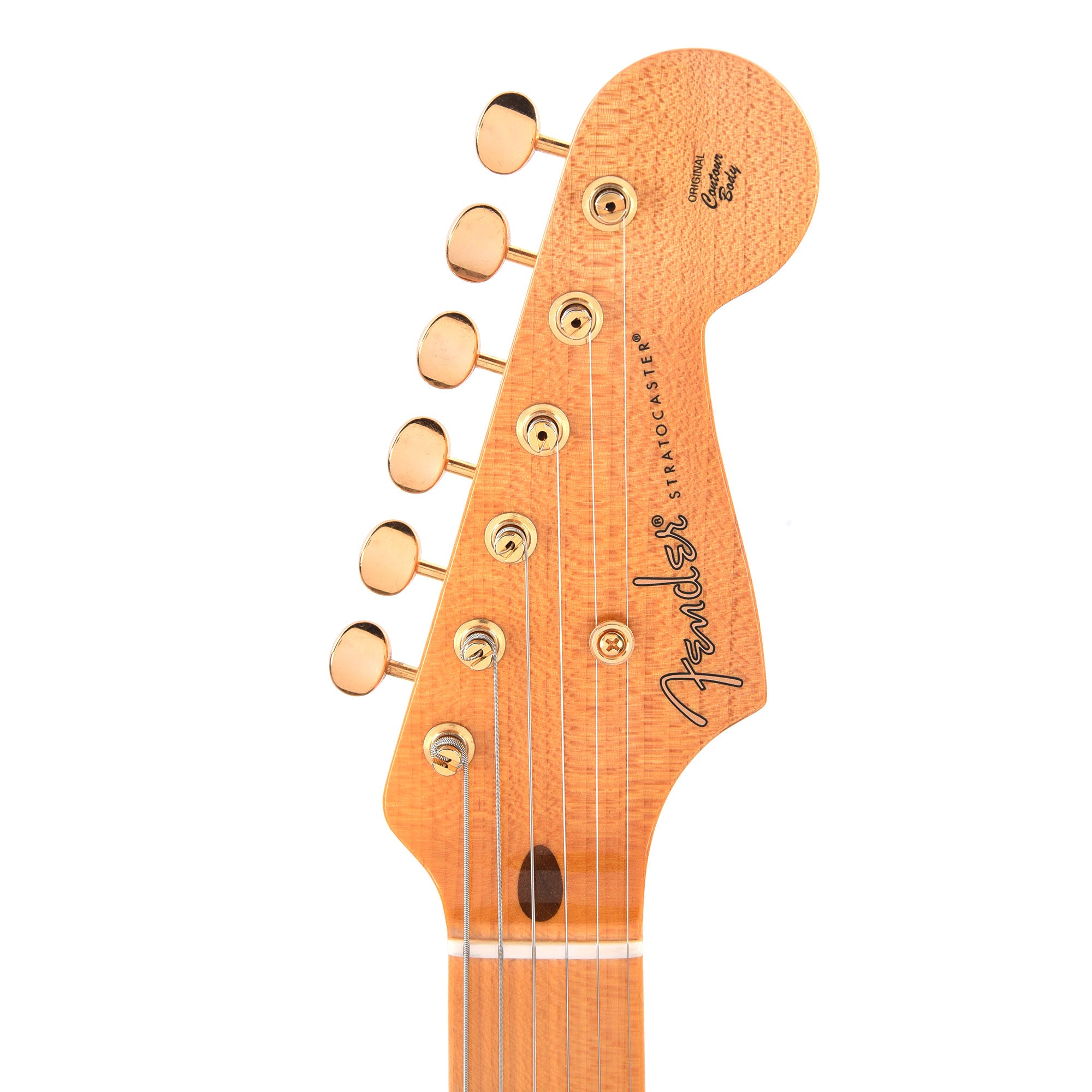 Fender Custom Shop Limited Edition '54 Hardtail Stratocaster Deluxe Closet Classic with Gold Hardware Wide-Fade 2-Color Sunburst Electric Guitars / Solid Body