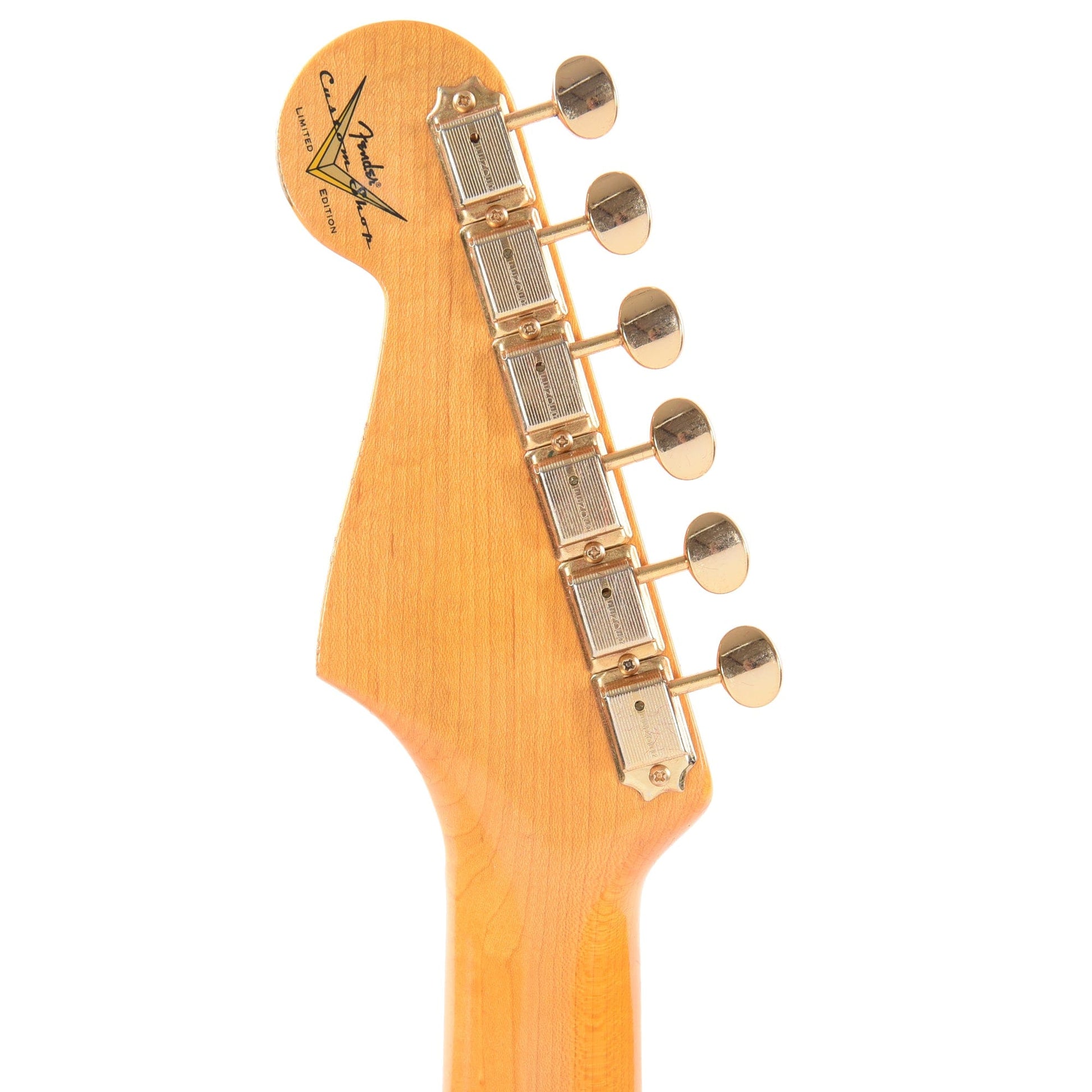 Fender Custom Shop Limited Edition '56 Hardtail Stratocaster Relic Super Faded Tahitian Coral Electric Guitars / Solid Body