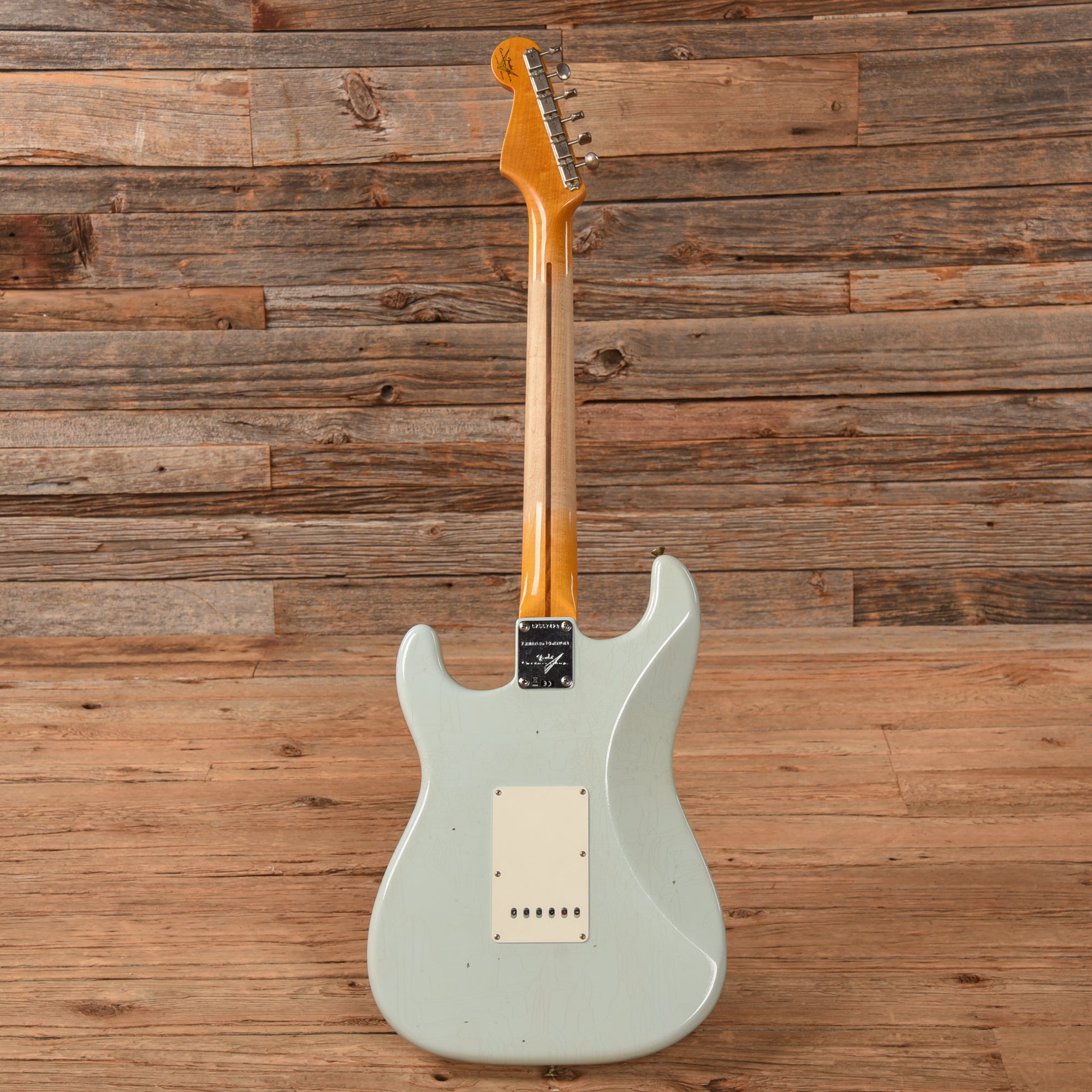 Fender Custom Shop Limited Edition '56 Stratocaster Journeyman Relic Super Faded Aged Sonic Blue 2023 Electric Guitars / Solid Body