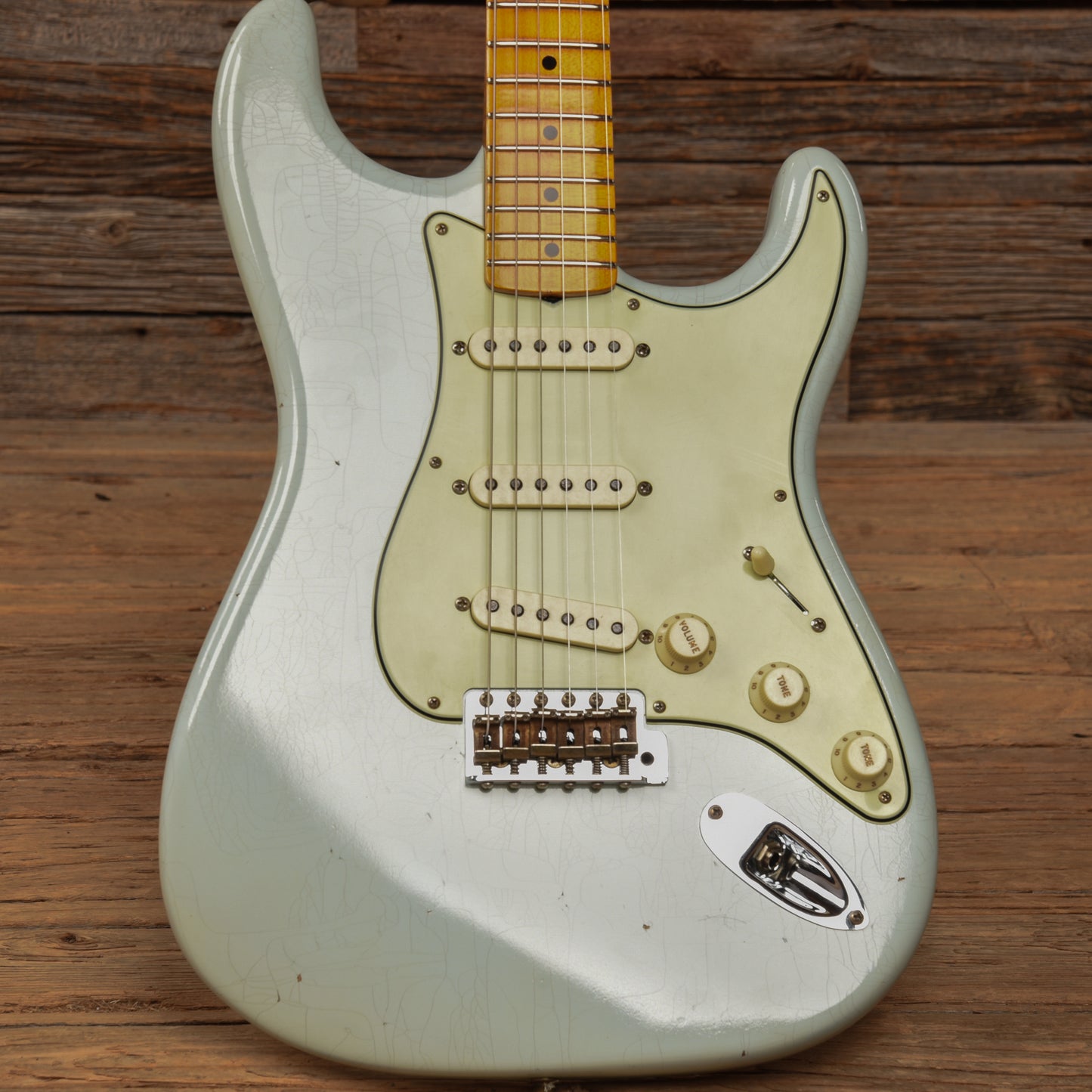 Fender Custom Shop Limited Edition '56 Stratocaster Journeyman Relic Super Faded Aged Sonic Blue 2023 Electric Guitars / Solid Body