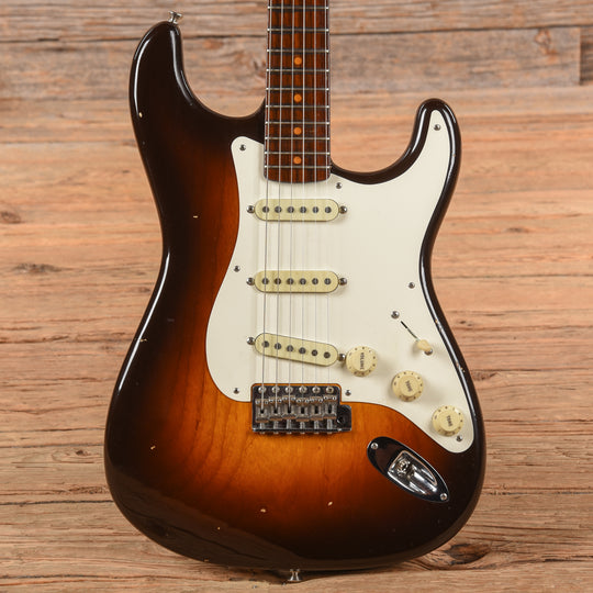 Fender Custom Shop Limited Edition '57 Stratocaster Journeyman Relic Sunburst 2017 Electric Guitars / Solid Body