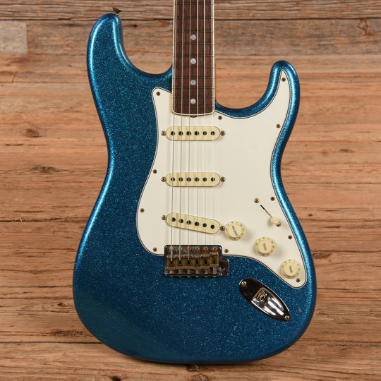 Fender Custom Shop Limited Edition '65 Stratocaster Journeyman Relic Aged Blue Sparkle 2022 Electric Guitars / Solid Body