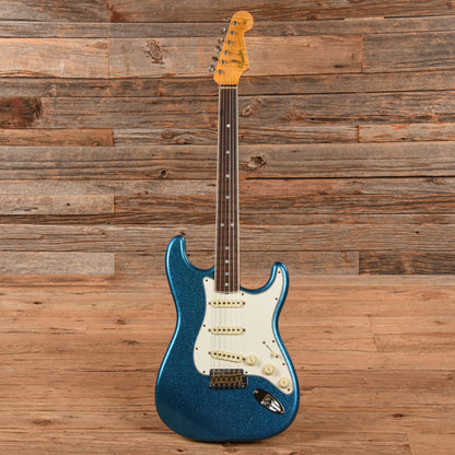 Fender Custom Shop Limited Edition '65 Stratocaster Journeyman Relic Aged Blue Sparkle 2022 Electric Guitars / Solid Body