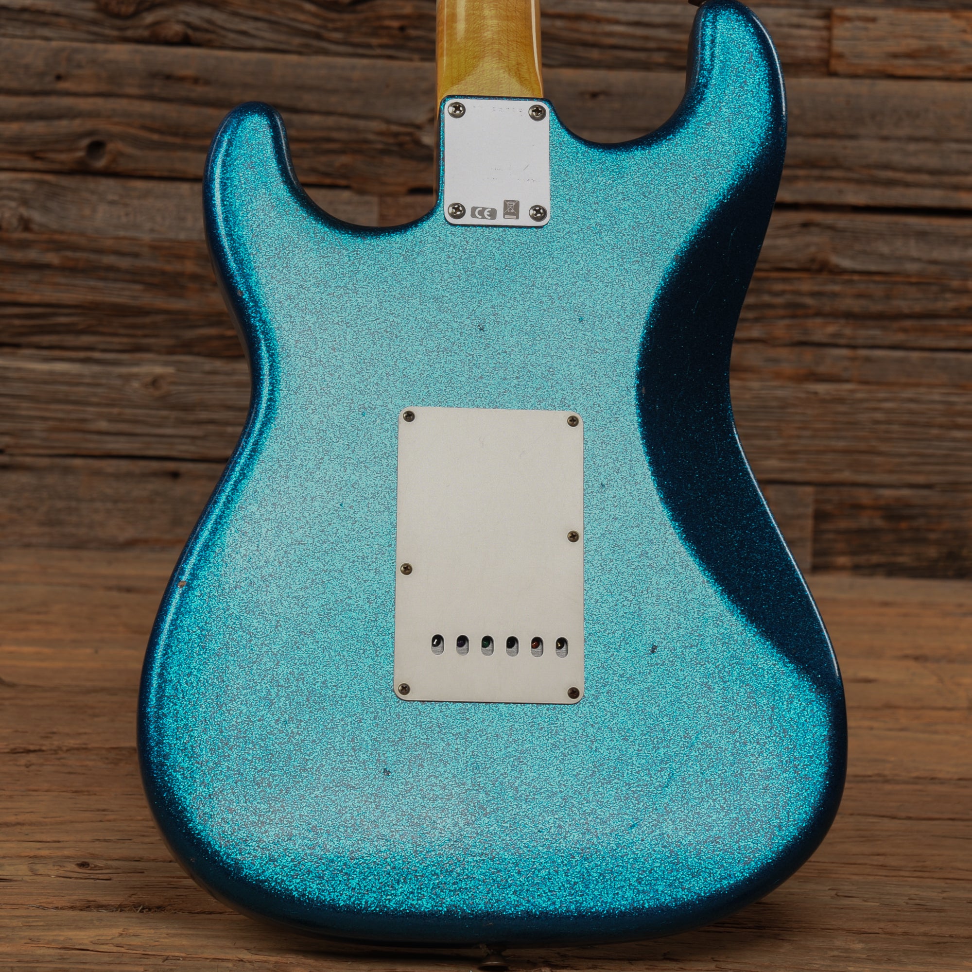 Fender Custom Shop Limited Edition '65 Stratocaster Journeyman Relic Aged Blue Sparkle 2022 Electric Guitars / Solid Body