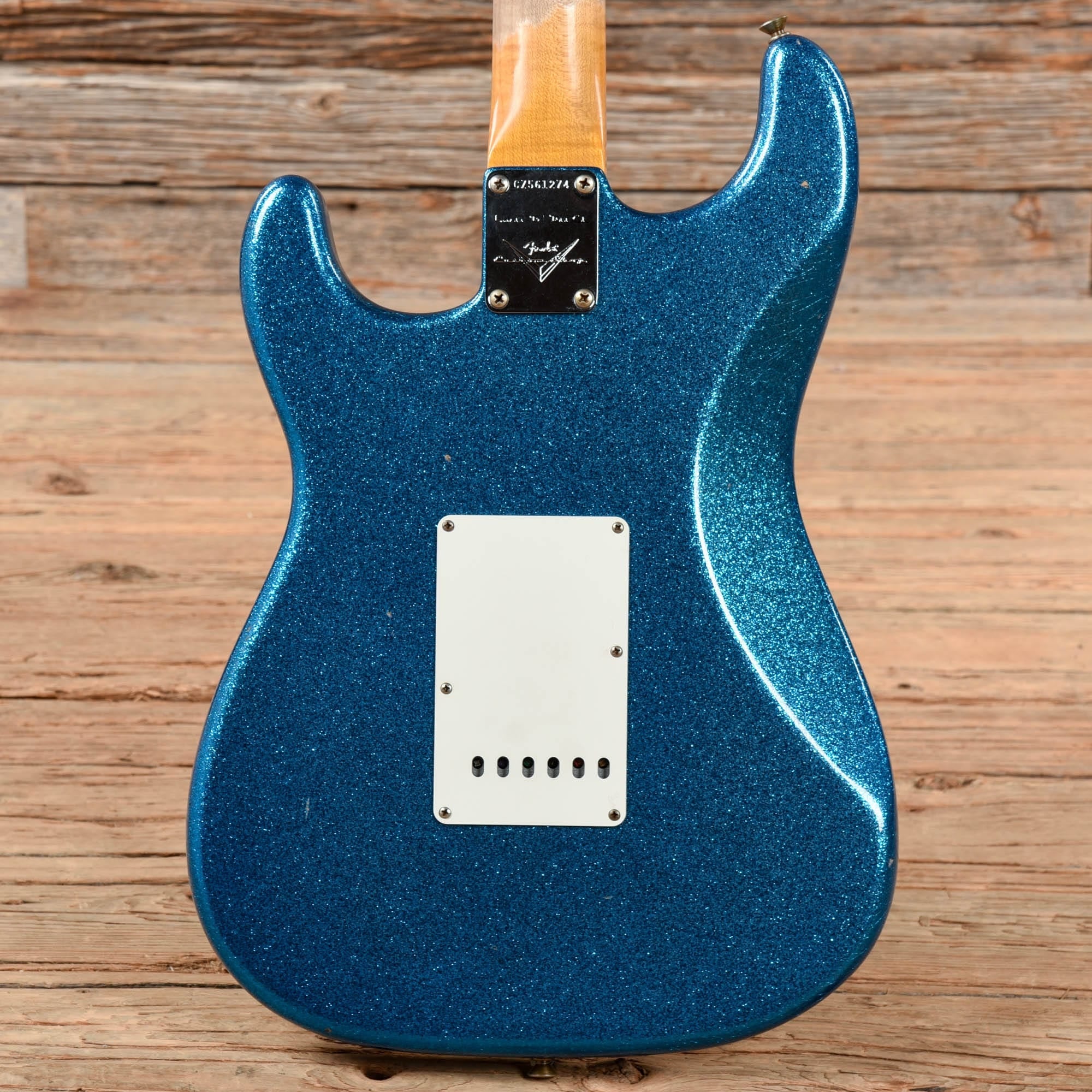 Fender Custom Shop Limited Edition 65 Stratocaster Journeyman Relic Blue Sparkle 2022 Electric Guitars / Solid Body