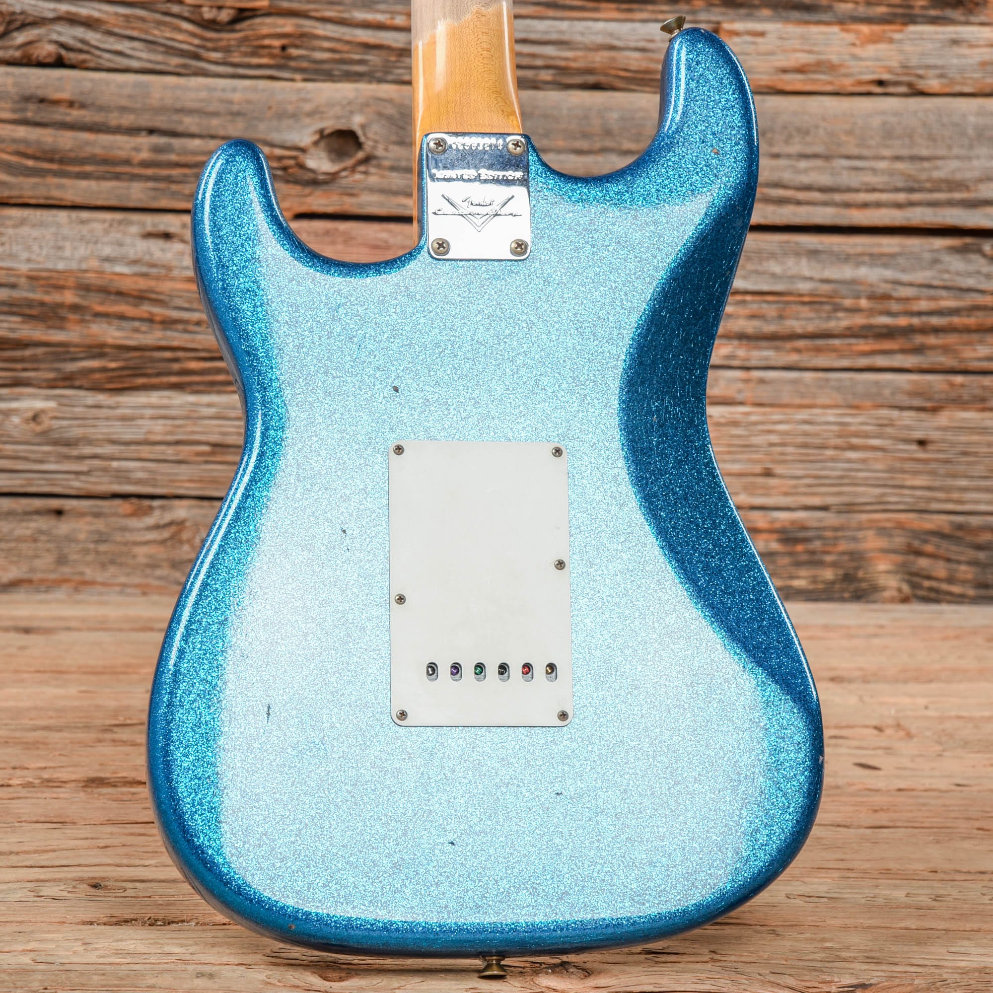 Fender Custom Shop Limited Edition 65 Stratocaster Journeyman Relic Blue Sparkle 2022 Electric Guitars / Solid Body
