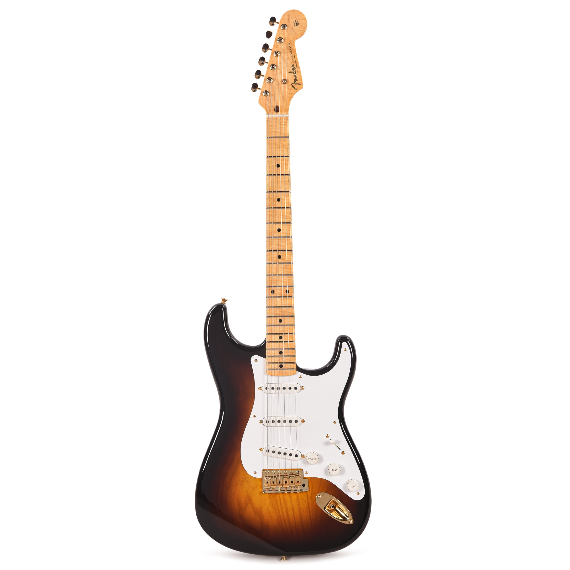 Fender Custom Shop Limited Edition 70th Anniversary 1954 Stratocaster Deluxe Closet Classic Wide-Fade 2-Color Sunburst Master Built by David Brown Electric Guitars / Solid Body
