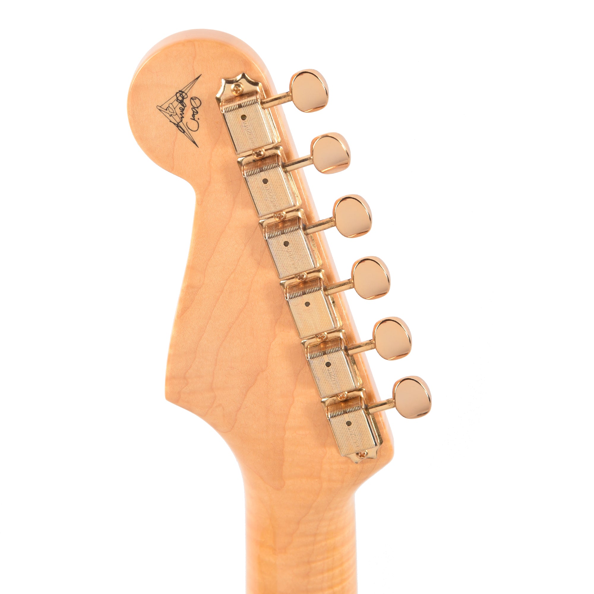 Fender Custom Shop Limited Edition 70th Anniversary 1954 Stratocaster Deluxe Closet Classic Wide-Fade 2-Color Sunburst Master Built by David Brown Electric Guitars / Solid Body