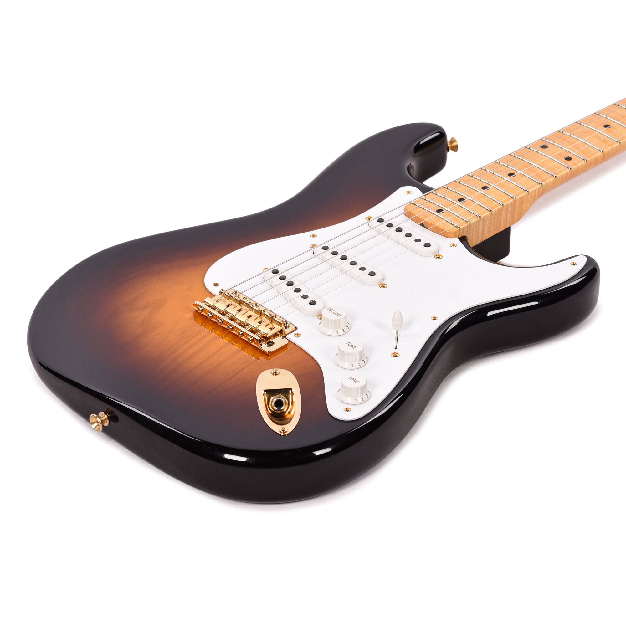 Fender Custom Shop Limited Edition 70th Anniversary 1954 Stratocaster Deluxe Closet Classic Wide-Fade 2-Color Sunburst Master Built by David Brown Electric Guitars / Solid Body