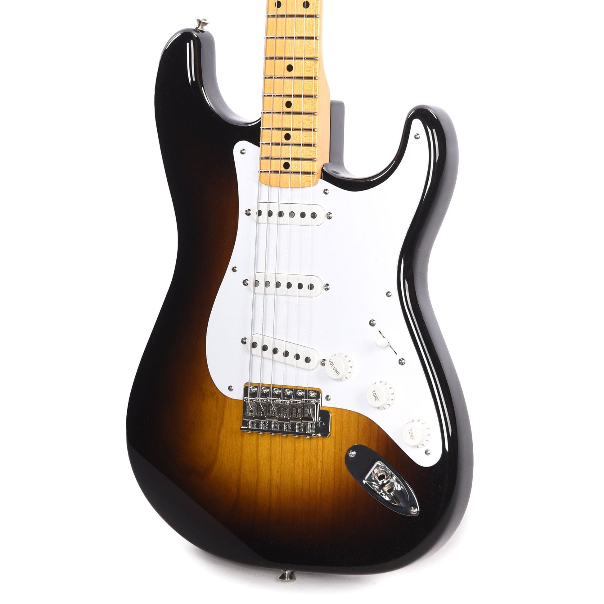 Fender Custom Shop Limited Edition 70th Anniversary 1954 Stratocaster NOS Wide-Fade 2-Color Sunburst Electric Guitars / Solid Body