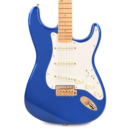 Fender Custom Shop Limited Edition 70th Anniversary Stratocaster NOS with Gold Hardware Bright Sapphire Metallic Electric Guitars / Solid Body