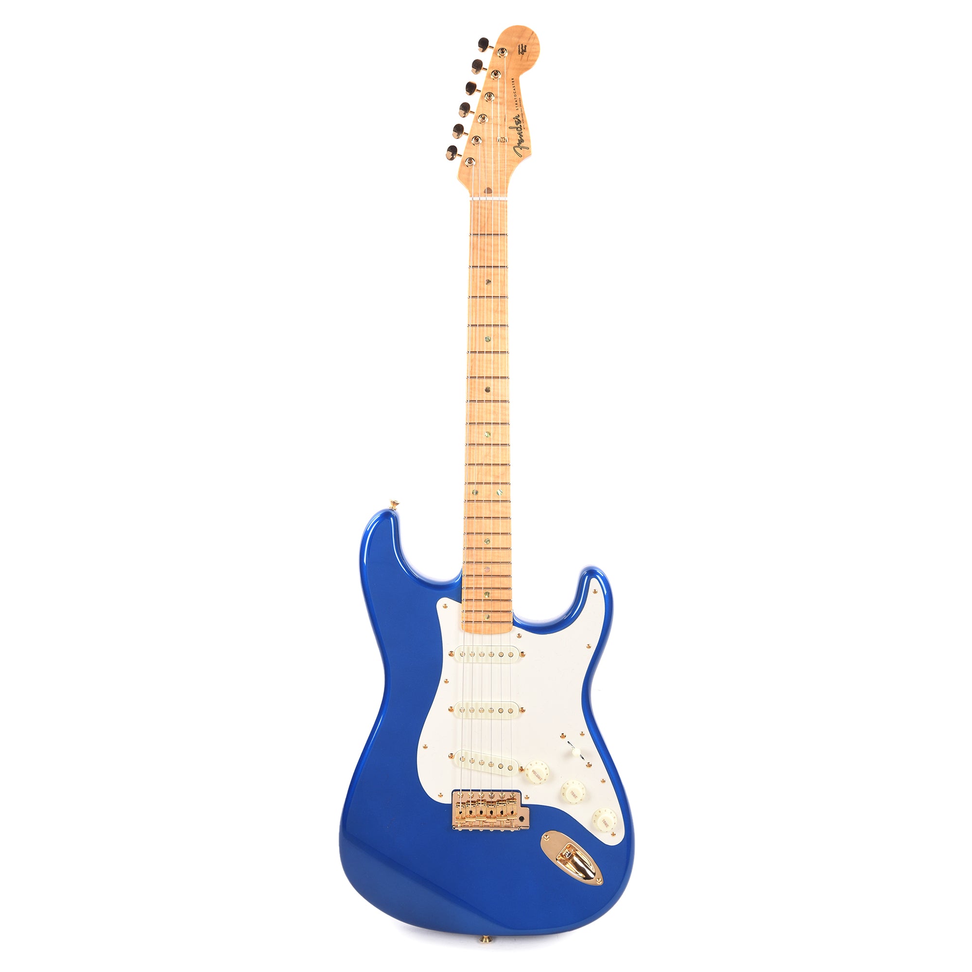 Fender Custom Shop Limited Edition 70th Anniversary Stratocaster NOS with Gold Hardware Bright Sapphire Metallic Electric Guitars / Solid Body