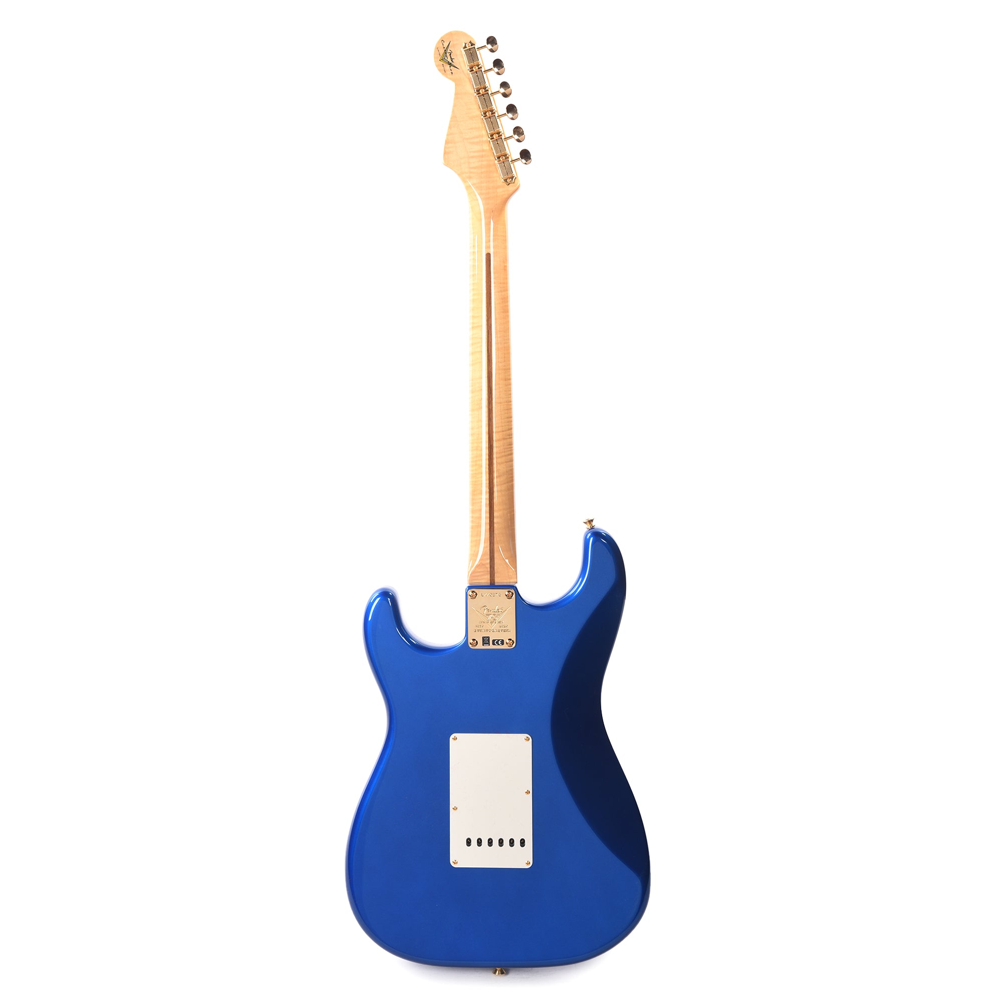 Fender Custom Shop Limited Edition 70th Anniversary Stratocaster NOS with Gold Hardware Bright Sapphire Metallic Electric Guitars / Solid Body