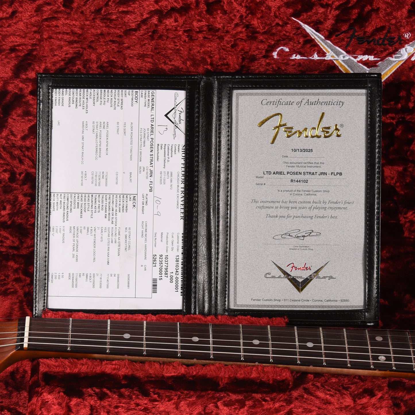 Fender Custom Shop Limited Edition Ariel Posen Stratocaster Relic Faded Lake Placid Blue Electric Guitars / Solid Body