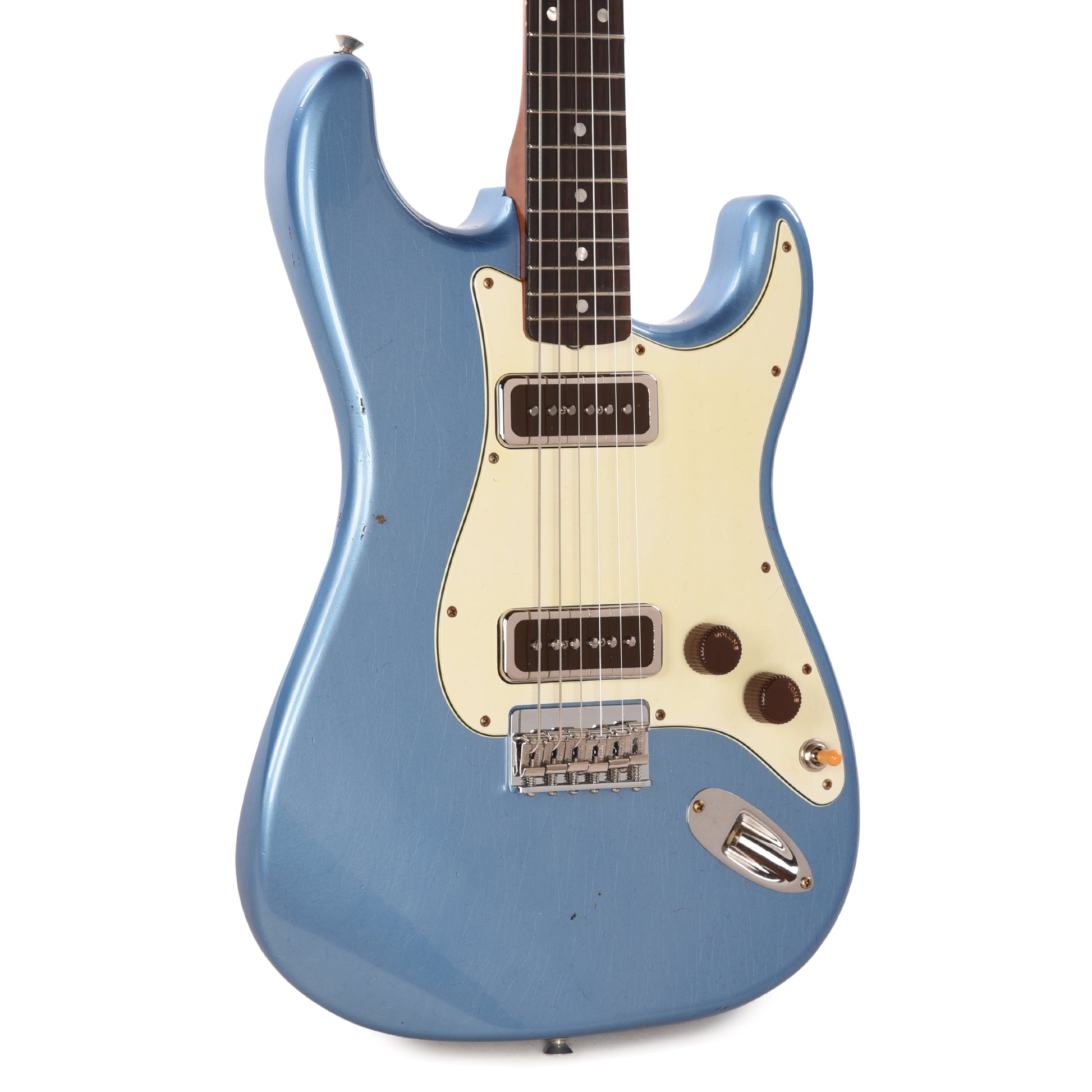 Fender Custom Shop Limited Edition Ariel Posen Stratocaster Relic Faded Lake Placid Blue Electric Guitars / Solid Body