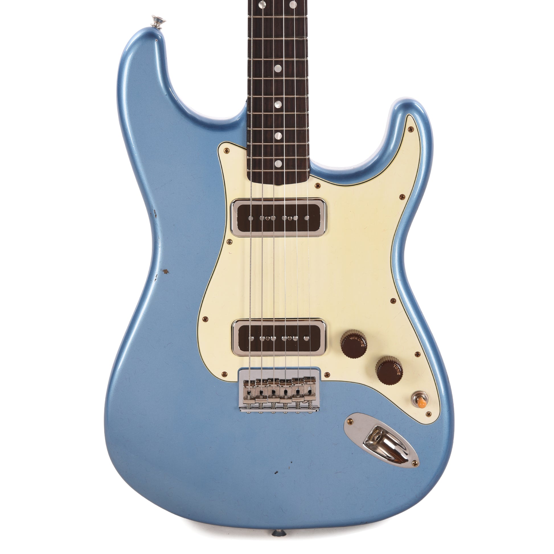 Fender Custom Shop Limited Edition Ariel Posen Stratocaster Relic Faded Lake Placid Blue Electric Guitars / Solid Body