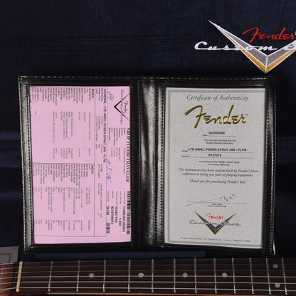 Fender Custom Shop Limited Edition Ariel Posen Stratocaster Relic Faded Lake Placid Blue Electric Guitars / Solid Body