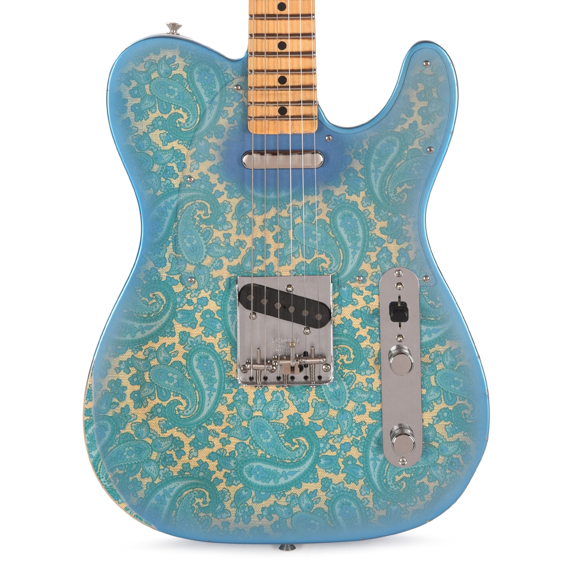 Fender Custom Shop Limited Edition Brad Paisley 1967 "Lost Paisley" Telecaster Blue Paisley Electric Guitars / Solid Body