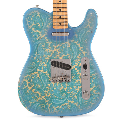 Fender Custom Shop Limited Edition Brad Paisley 1967 "Lost Paisley" Telecaster Blue Paisley Electric Guitars / Solid Body