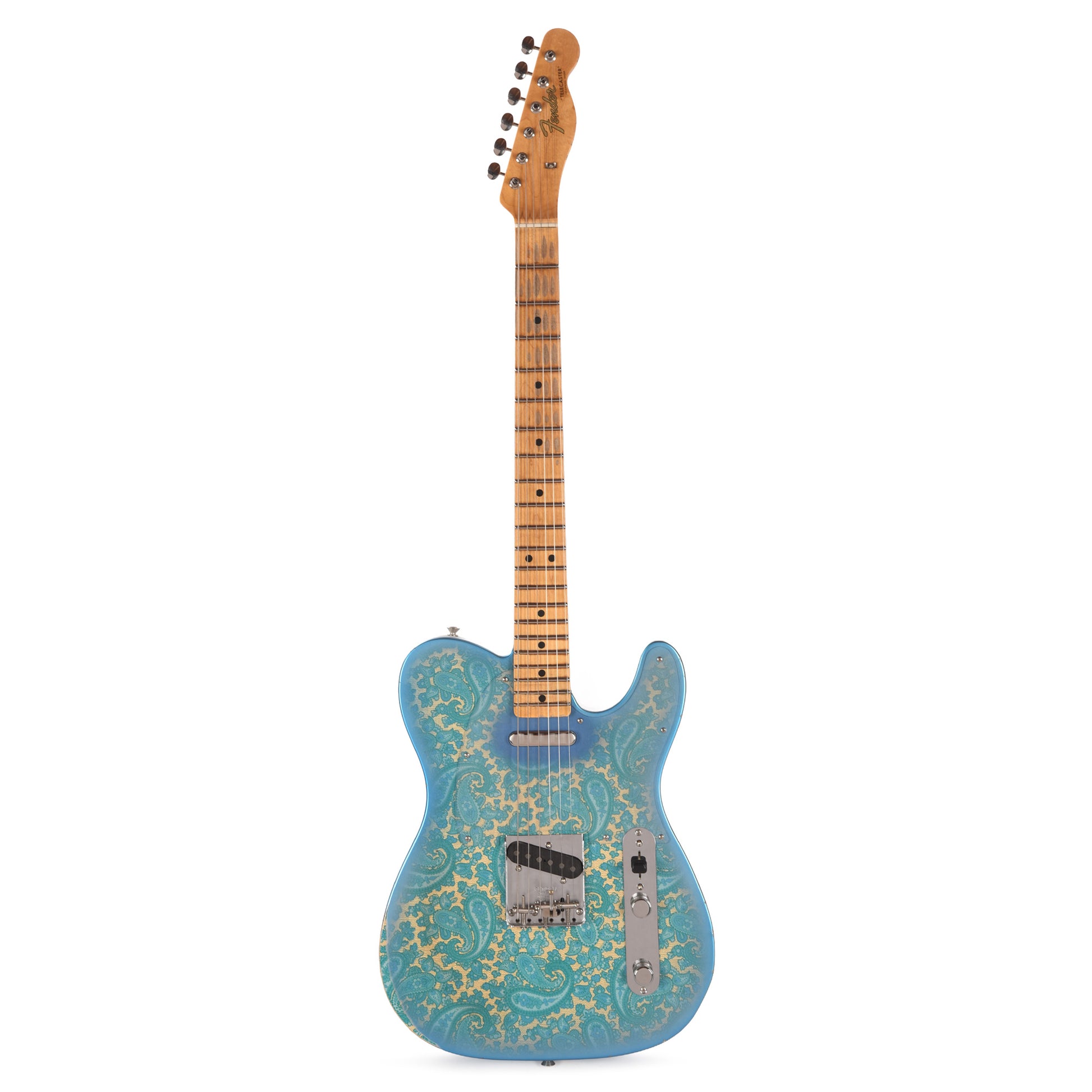 Fender Custom Shop Limited Edition Brad Paisley 1967 "Lost Paisley" Telecaster Blue Paisley Electric Guitars / Solid Body