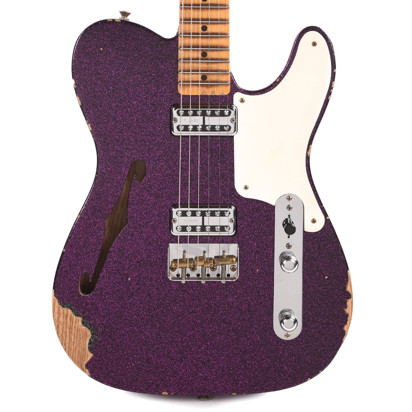 Fender Custom Shop Limited Edition Caballo Tono Ligero Relic Aged Magenta Sparkle Electric Guitars / Solid Body