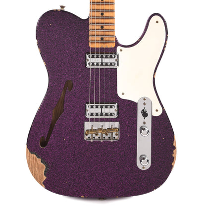 Fender Custom Shop Limited Edition Caballo Tono Ligero Relic Aged Magenta Sparkle Electric Guitars / Solid Body