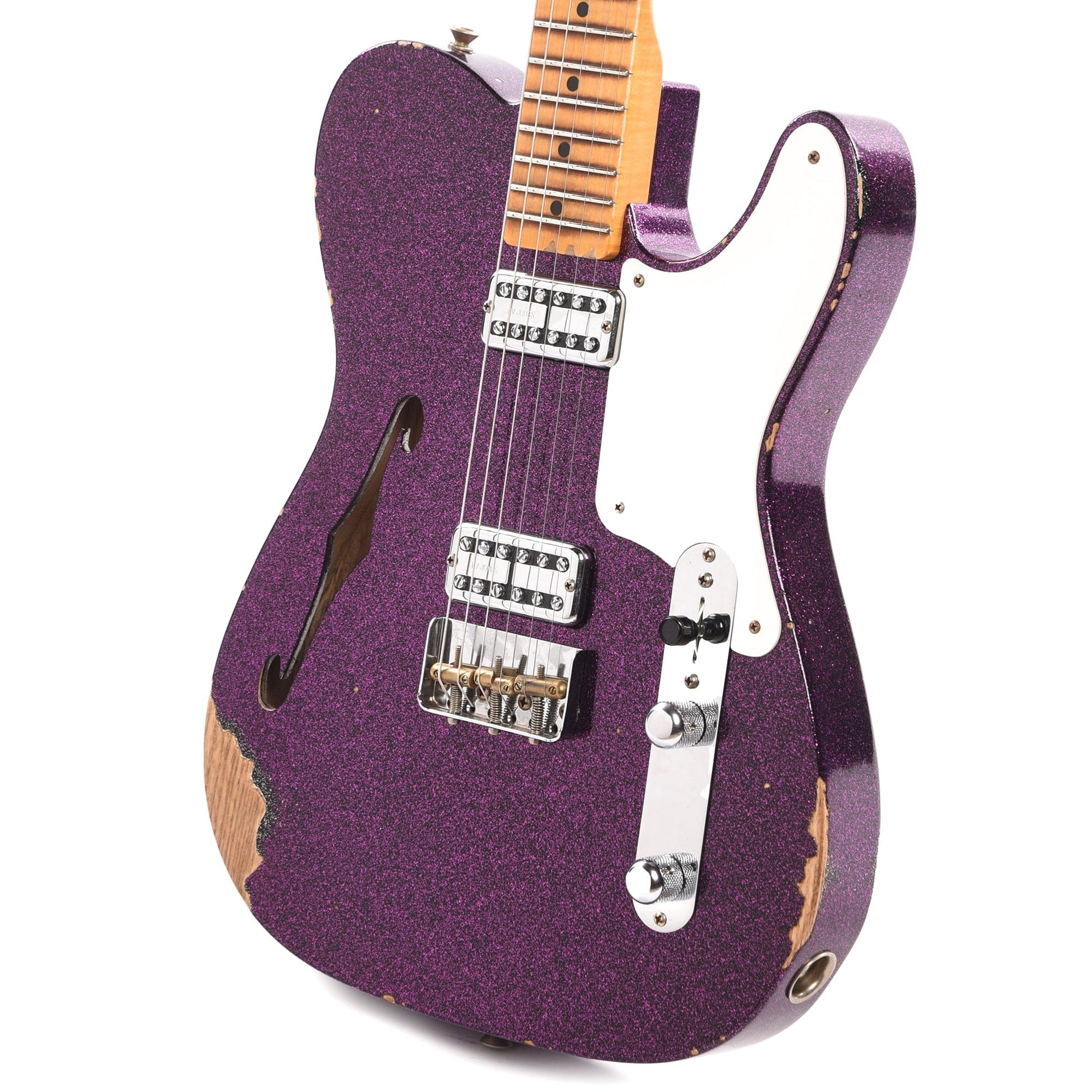 Fender Custom Shop Limited Edition Caballo Tono Ligero Relic Aged Magenta Sparkle Electric Guitars / Solid Body