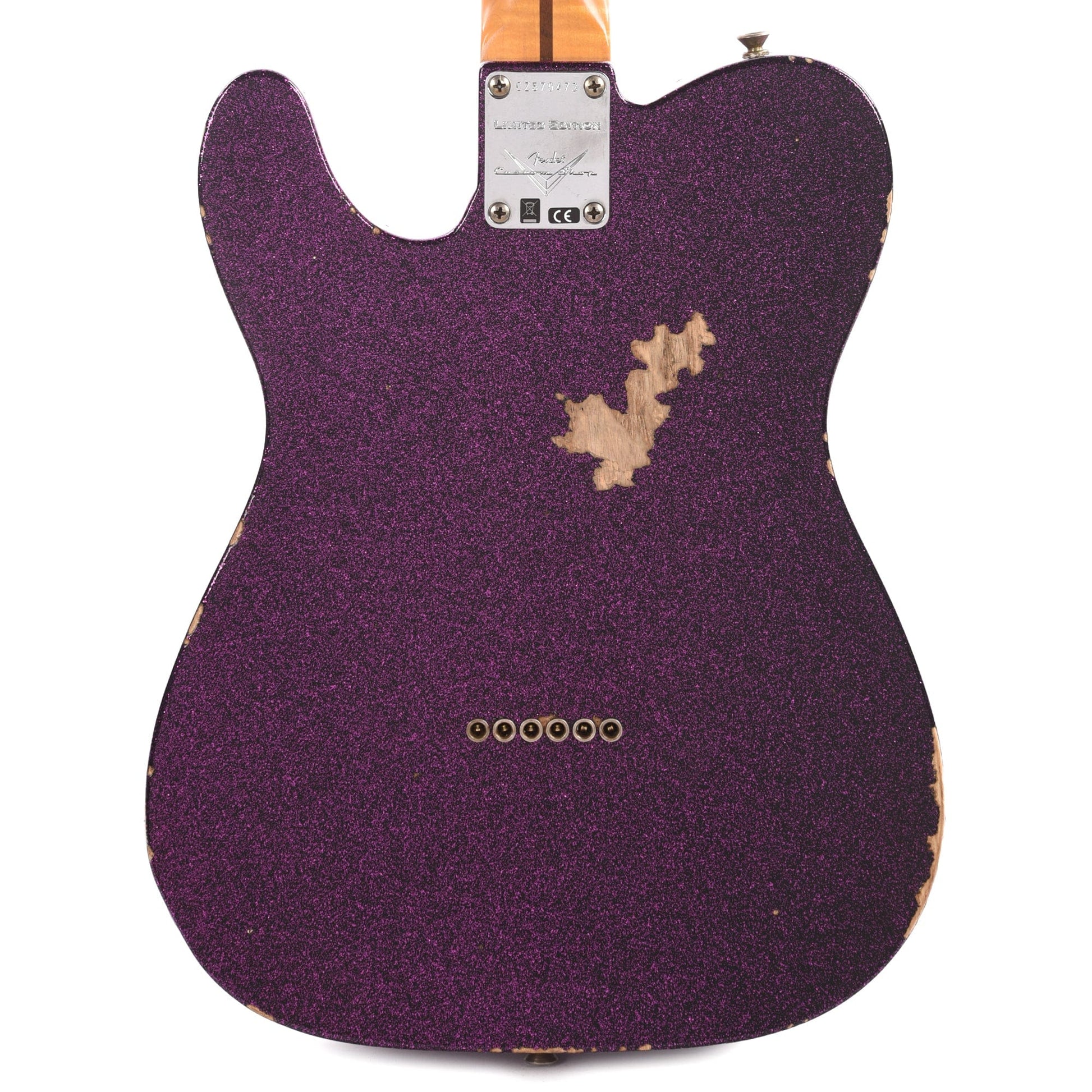 Fender Custom Shop Limited Edition Caballo Tono Ligero Relic Aged Magenta Sparkle Electric Guitars / Solid Body