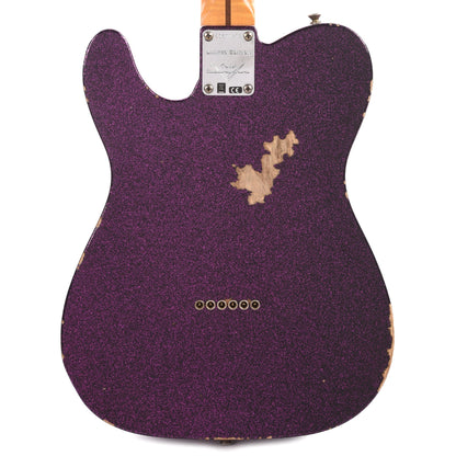 Fender Custom Shop Limited Edition Caballo Tono Ligero Relic Aged Magenta Sparkle Electric Guitars / Solid Body