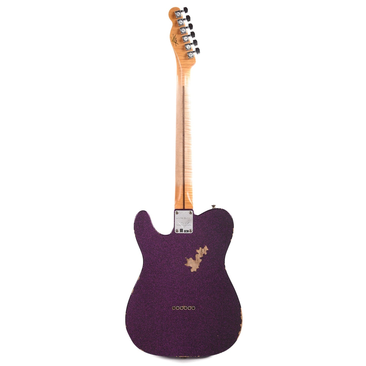 Fender Custom Shop Limited Edition Caballo Tono Ligero Relic Aged Magenta Sparkle Electric Guitars / Solid Body