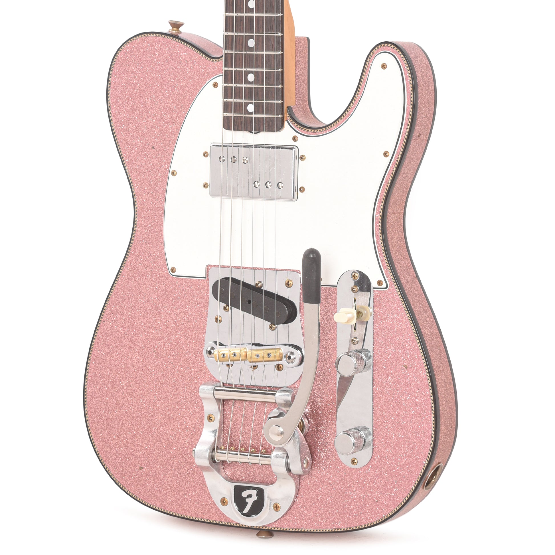 Fender Custom Shop Limited Edition CuNiFe Telecaster Custom Journeyman Relic Aged Champagne Sparkle Electric Guitars / Solid Body