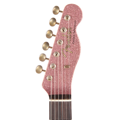 Fender Custom Shop Limited Edition CuNiFe Telecaster Custom Journeyman Relic Aged Champagne Sparkle Electric Guitars / Solid Body