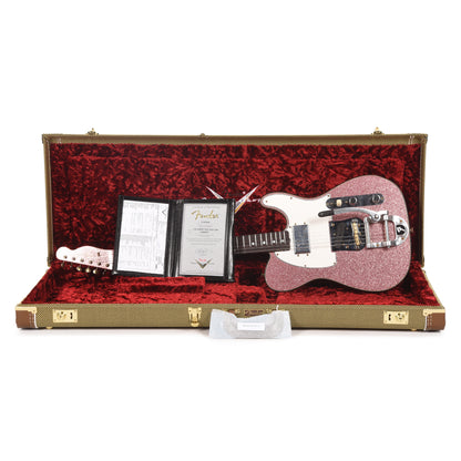 Fender Custom Shop Limited Edition CuNiFe Telecaster Custom Journeyman Relic Aged Champagne Sparkle Electric Guitars / Solid Body