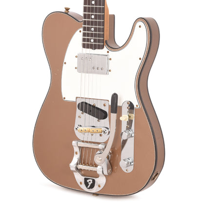Fender Custom Shop Limited Edition CuNiFe Telecaster Custom Journeyman Relic Medium Palomino Metallic Electric Guitars / Solid Body