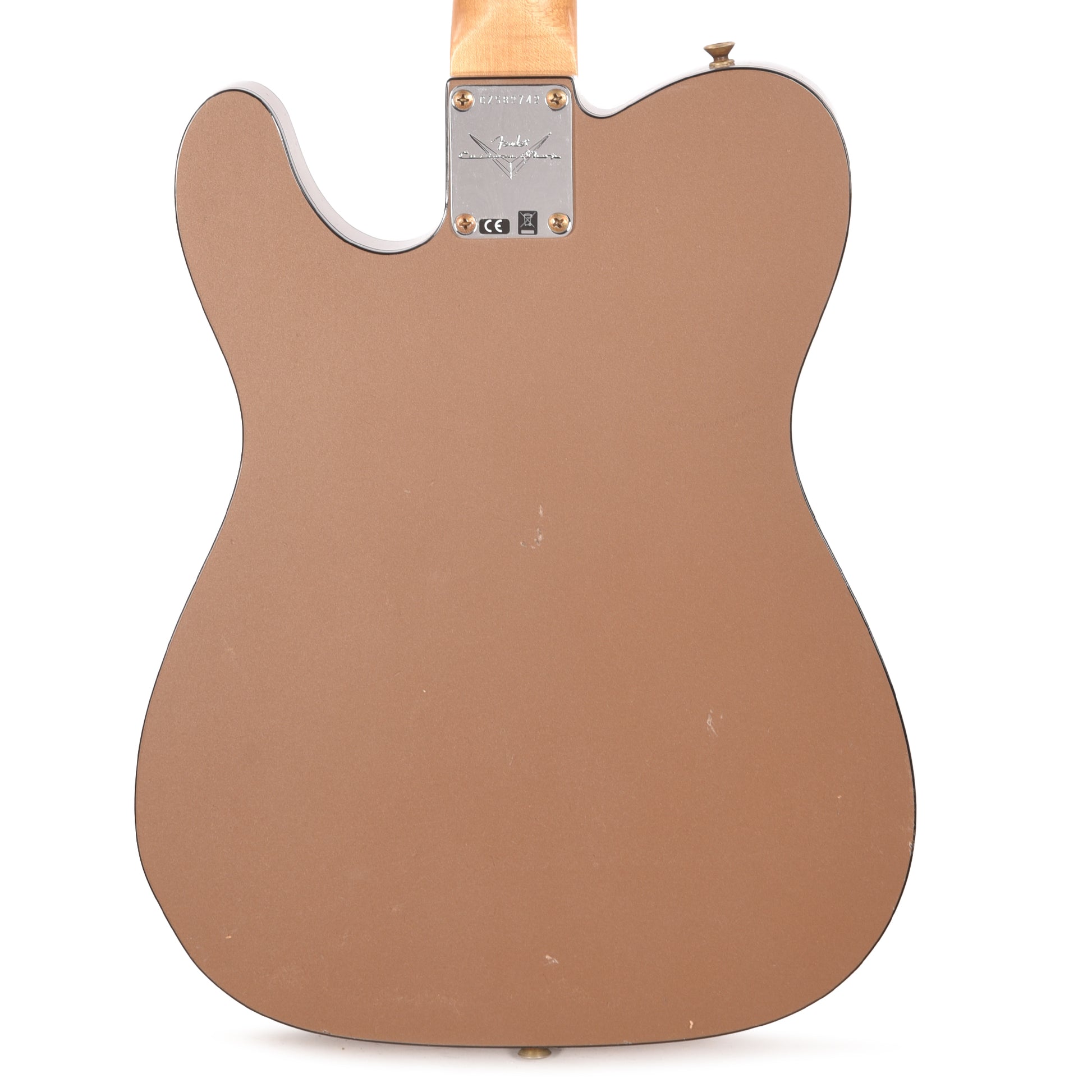 Fender Custom Shop Limited Edition CuNiFe Telecaster Custom Journeyman Relic Medium Palomino Metallic Electric Guitars / Solid Body
