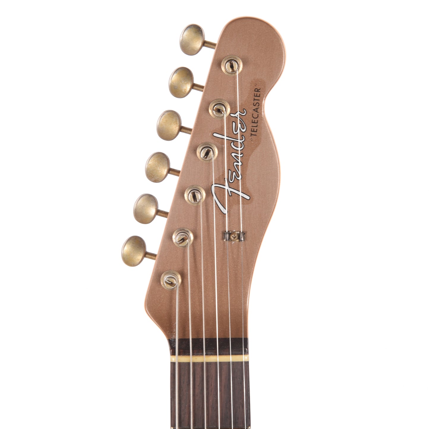 Fender Custom Shop Limited Edition CuNiFe Telecaster Custom Journeyman Relic Medium Palomino Metallic Electric Guitars / Solid Body